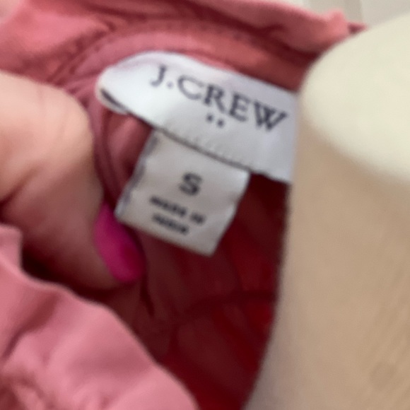 EUC J. Crew Small Rose Smocked Top - Picture 3 of 6